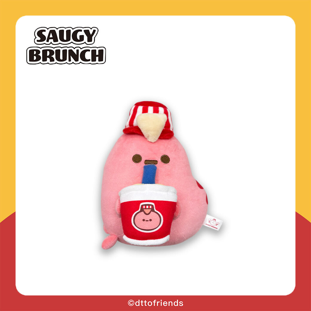 dtto friends-saugy brunch系列-絨毛娃娃(20cm)-Saugy