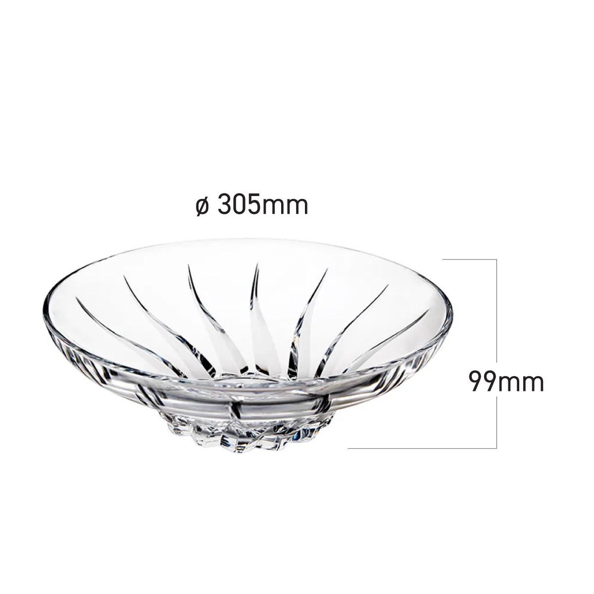 ROYAL CRYSTAL ROCK- TRIX Centerpiece 305