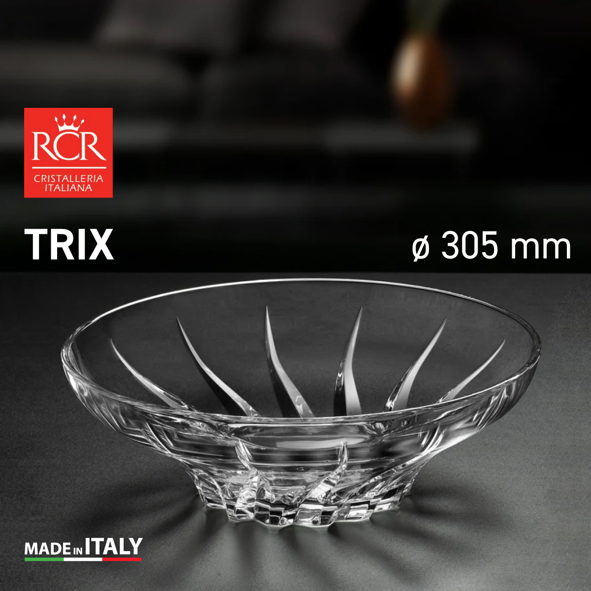 ROYAL CRYSTAL ROCK- TRIX Centerpiece 305