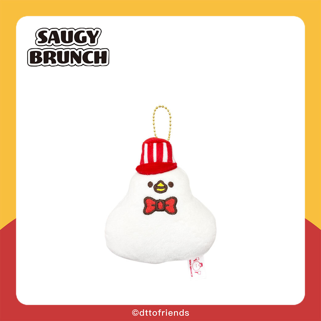 dtto friends-saugy brunch系列-絨毛飲料提袋-Hoya