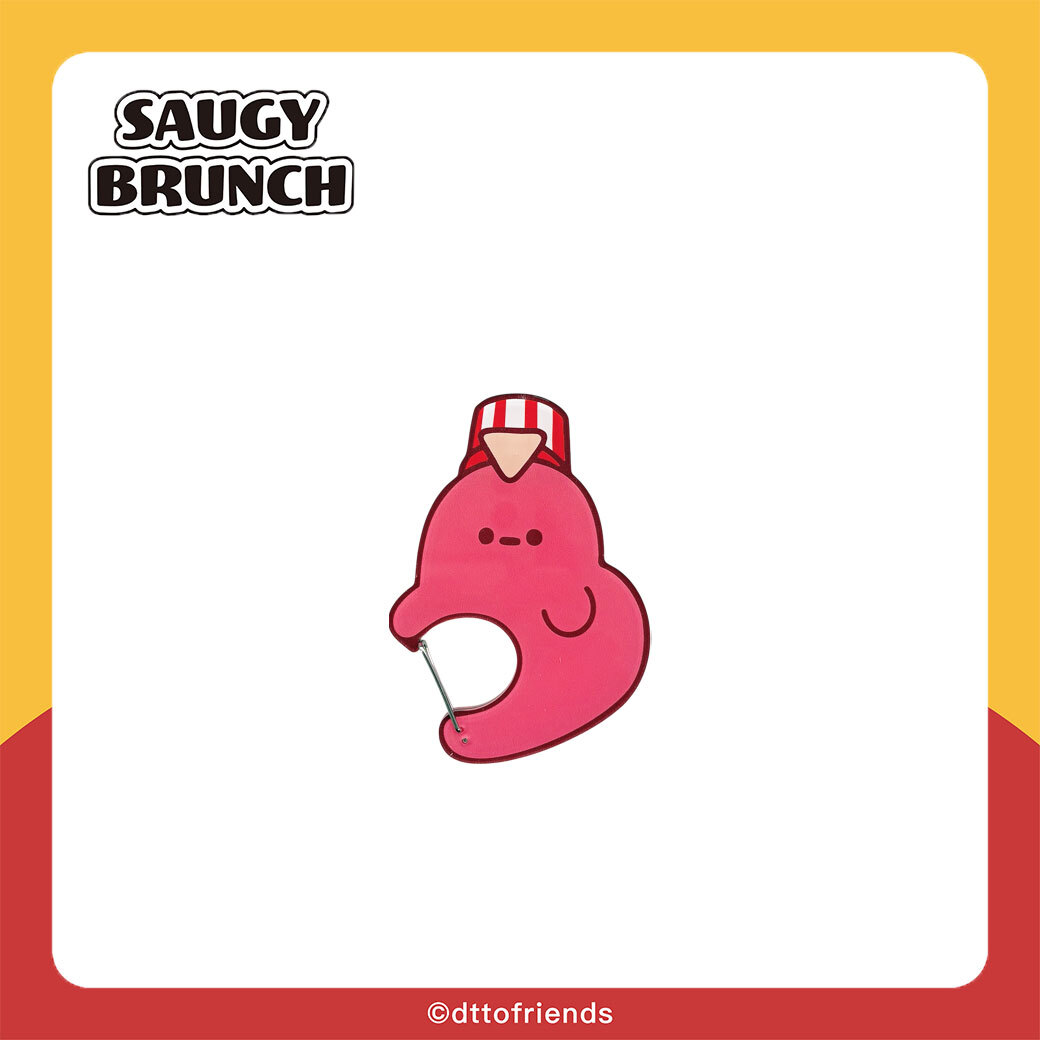 dtto friends-saugy brunch系列-壓克力登山扣-Saugy