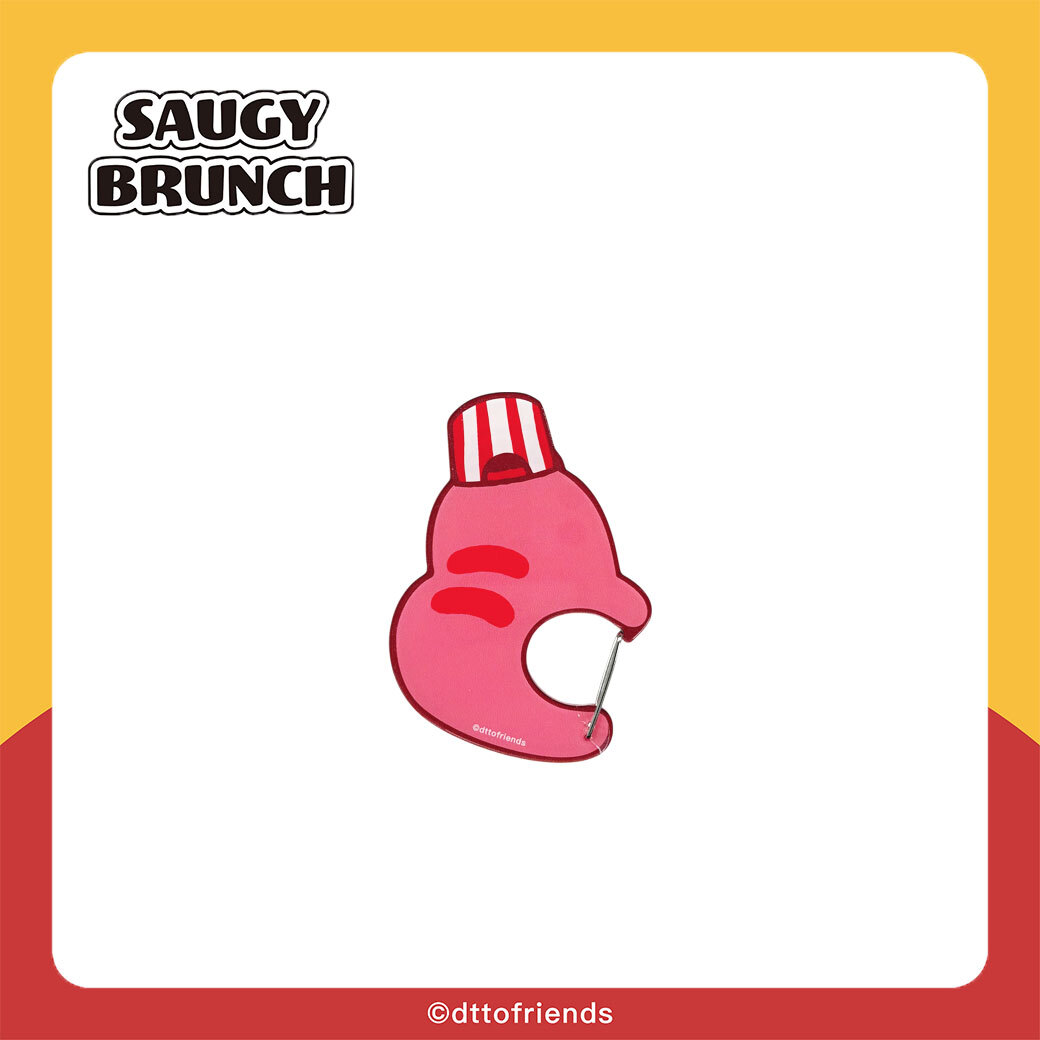 dtto friends-saugy brunch系列-壓克力登山扣-Saugy