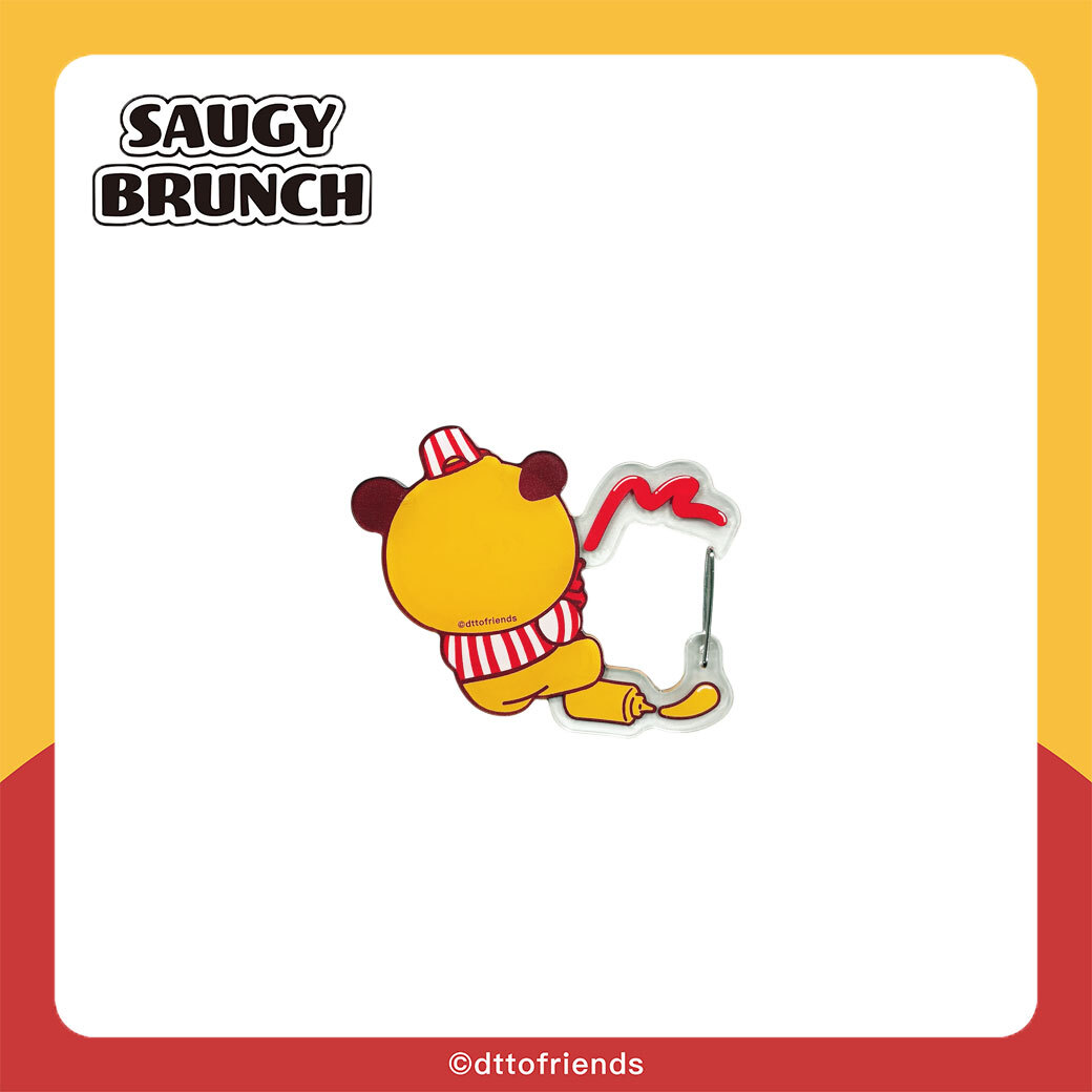dtto friends-saugy brunch系列-壓克力登山扣-Dinu