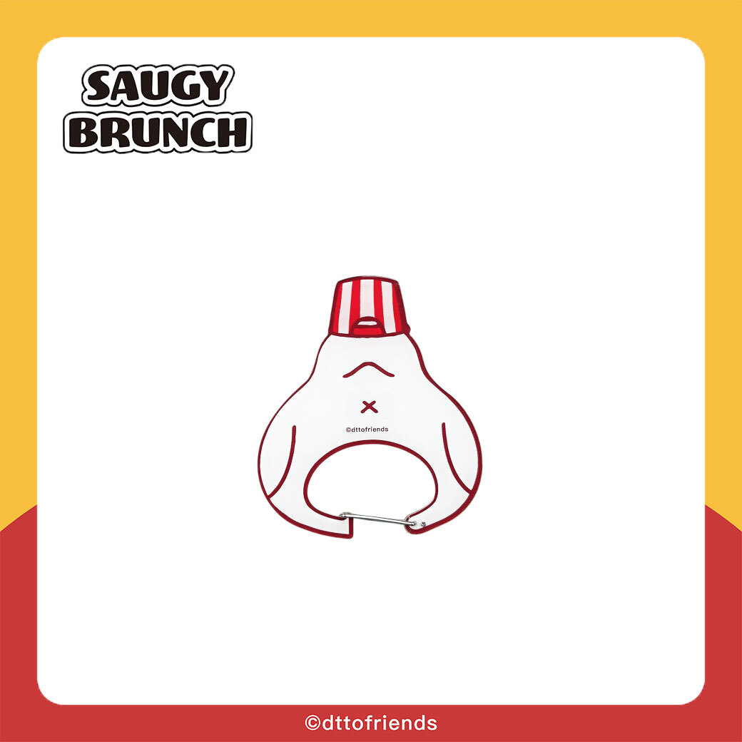 dtto friends-saugy brunch系列-壓克力登山扣-Hoya