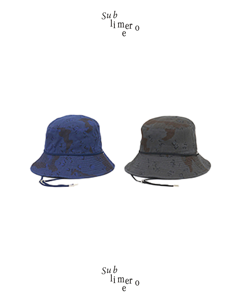 SUBLiME - DYED CAMO SAFARI HAT - SB261-0408