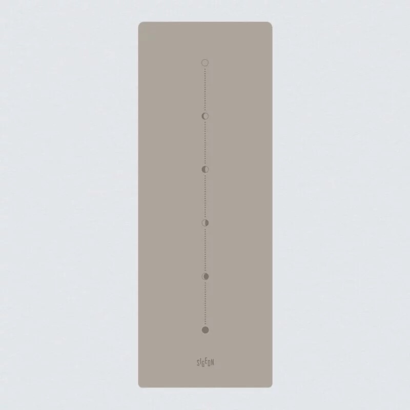 SIGEDN 頂級PU乾濕止滑天然橡膠正位線瑜珈墊5mm