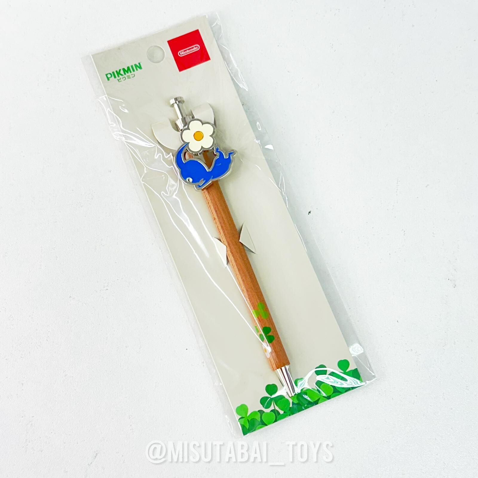 Nintendo 藍色皮克敏圖案原子筆