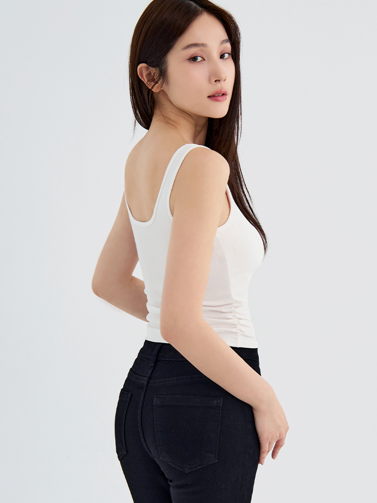 基本款側邊抓皺小可愛(1058)