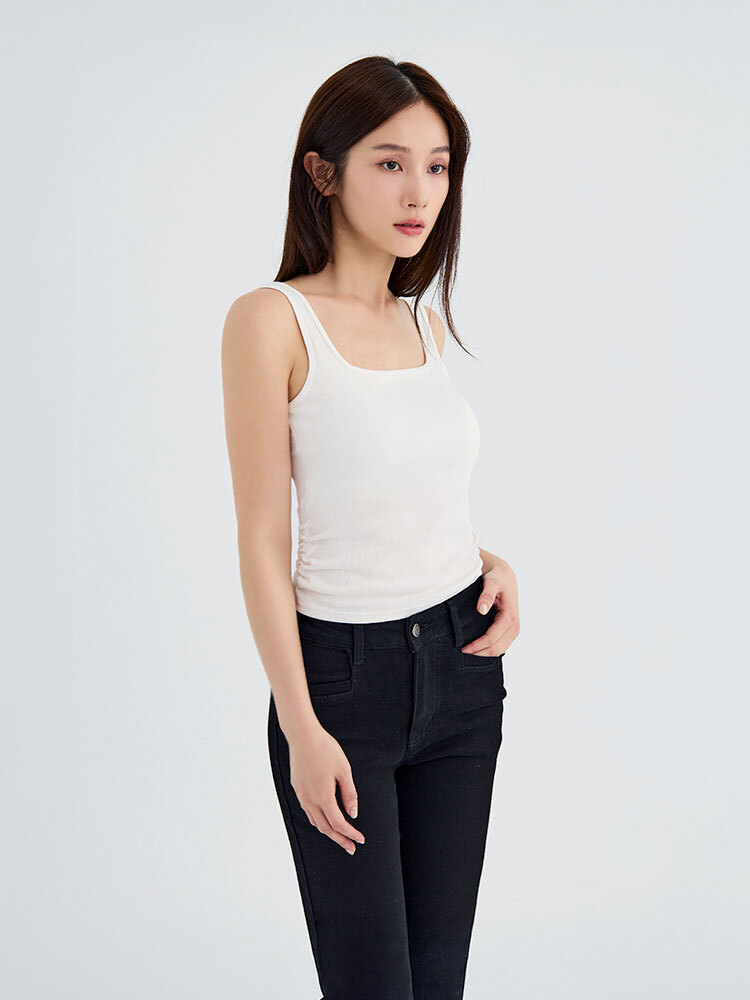 基本款側邊抓皺小可愛(1058)