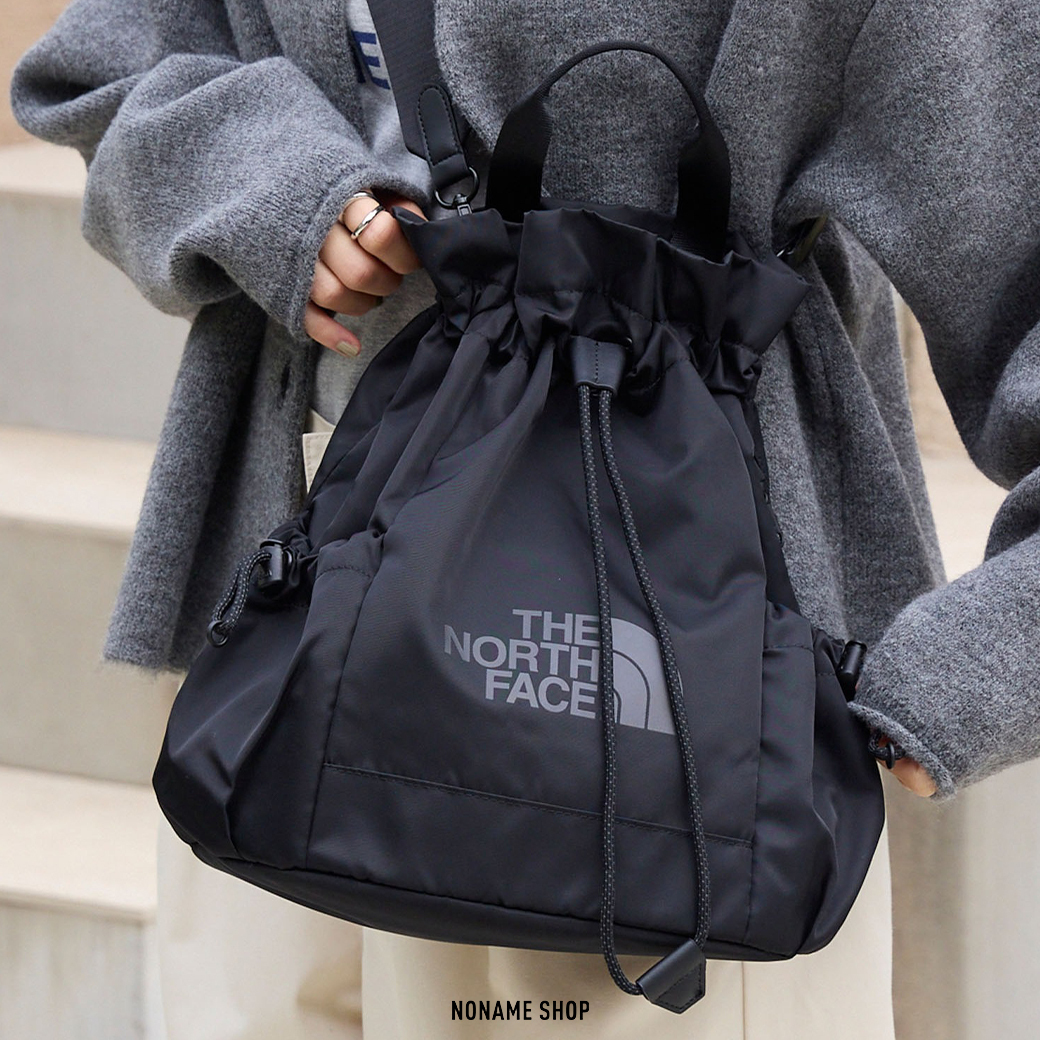 THE NORTH FACE  WHITE LABEL 輕便 多功能 4WAYS 抽繩 尼龍 後背包 單肩包 手提包 兩色