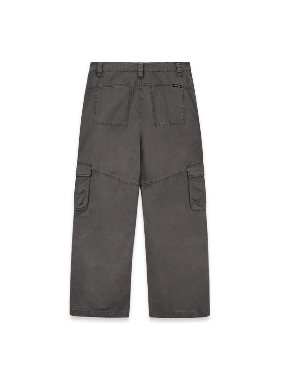 水洗棉工裝長褲男版 炭灰
