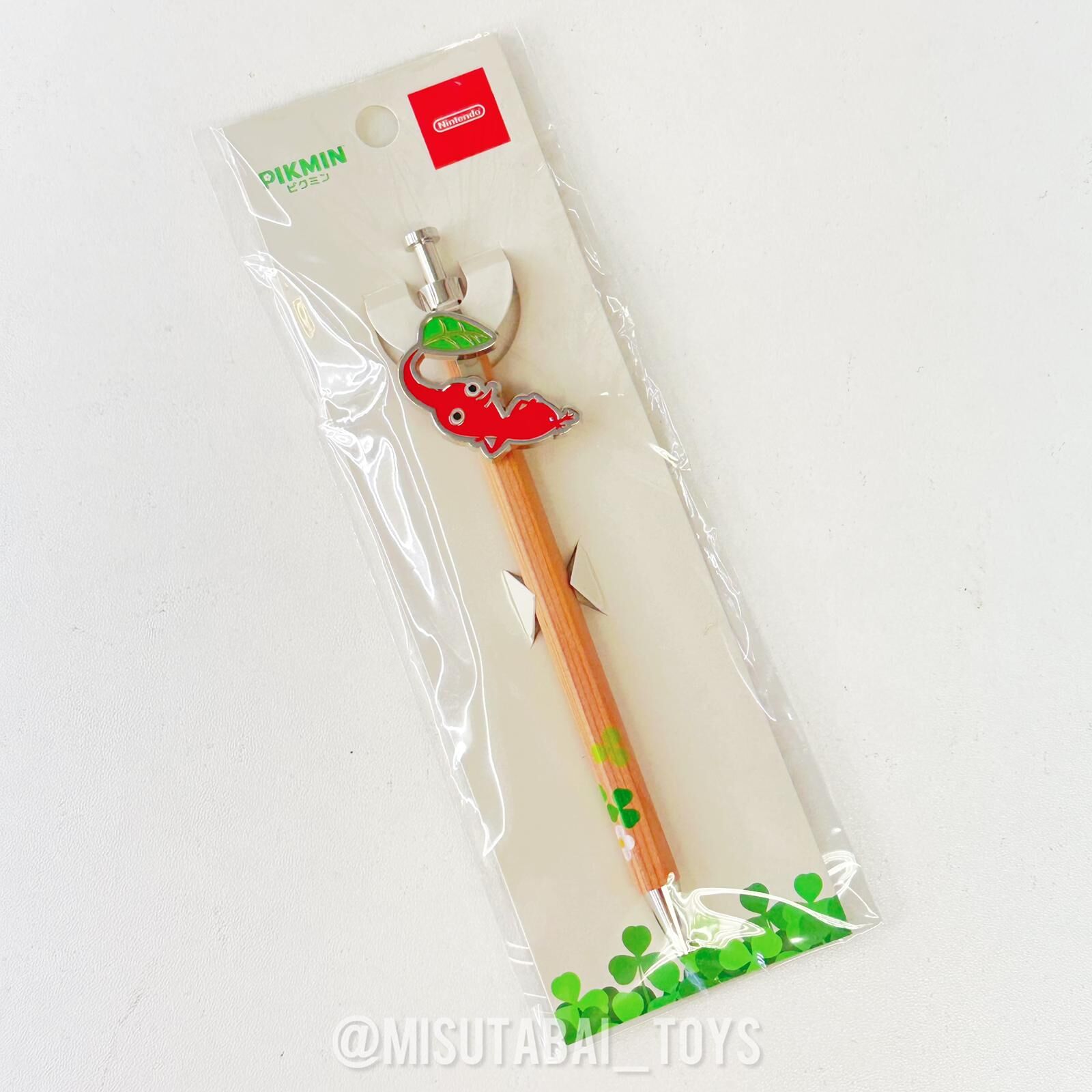 Nintendo 紅色皮克敏圖案原子筆