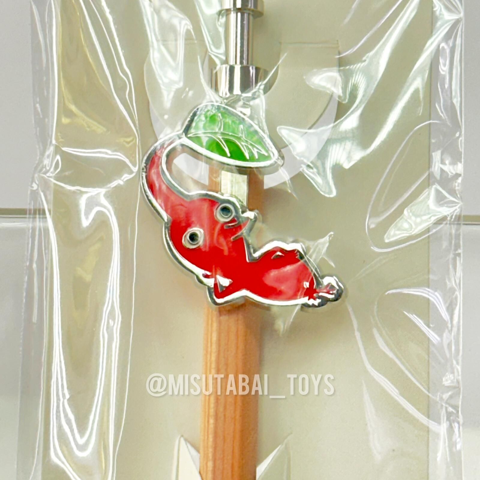 Nintendo 紅色皮克敏圖案原子筆