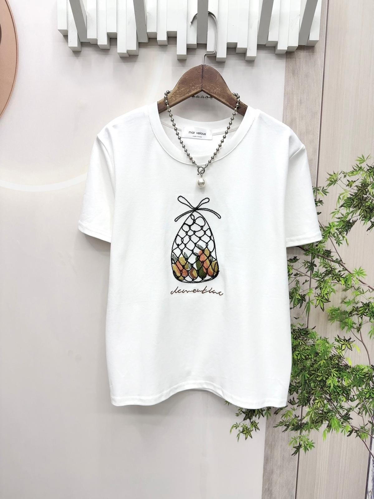 Ma牌子菠蘿圖案top ～160AB