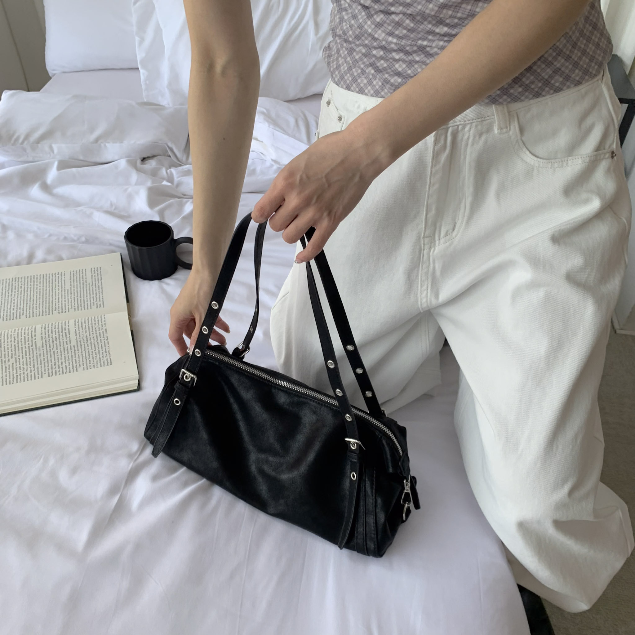 ISA_一背即亮點! Gypsy Spirit復古皮革單肩包_63091