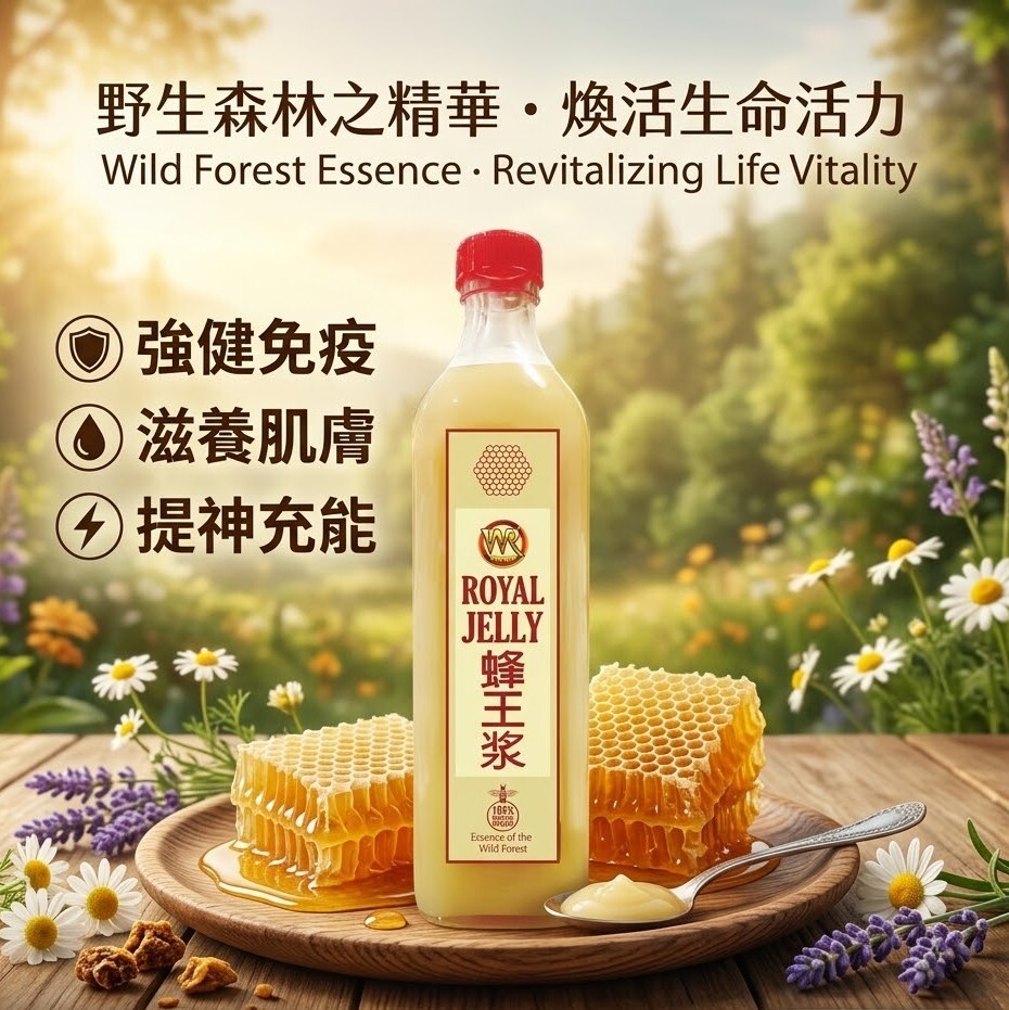 【直播】 LX042412 文冬如意 野生蜂皇漿 1kg