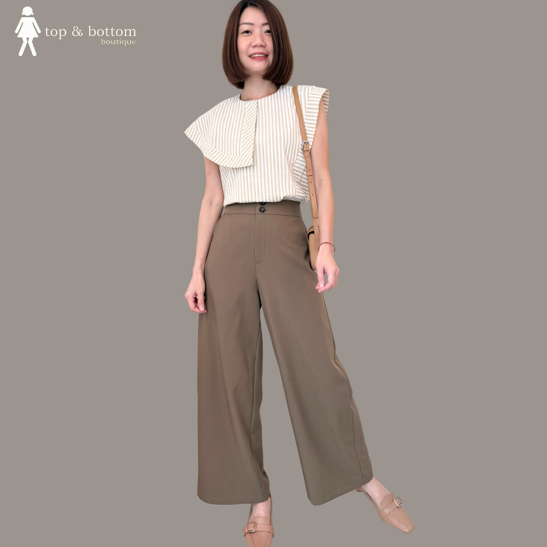 HIGH WAISTED SOFT WIDE LEG PANT