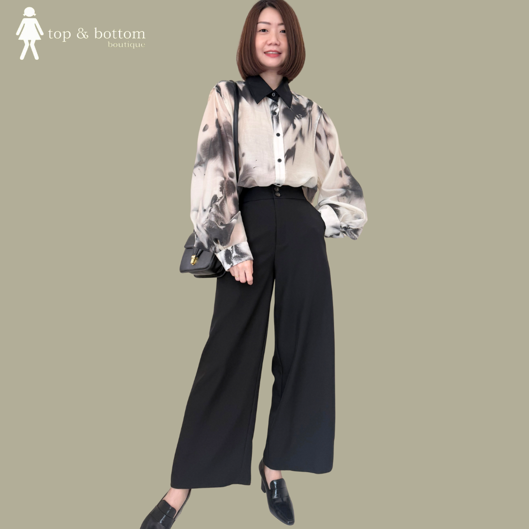 HIGH WAISTED SOFT WIDE LEG PANT