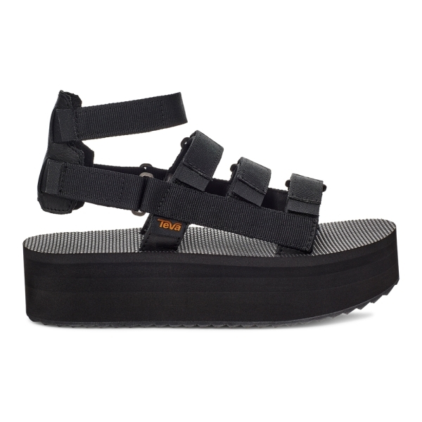 TEVA 涼鞋 FLATFORM MEVIA 黑色 厚底 羅馬織帶 女 TV1116810BLK