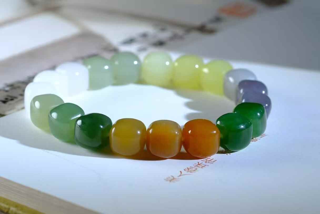 和田玉手串 (10mm直徑),天然和田玉軟玉