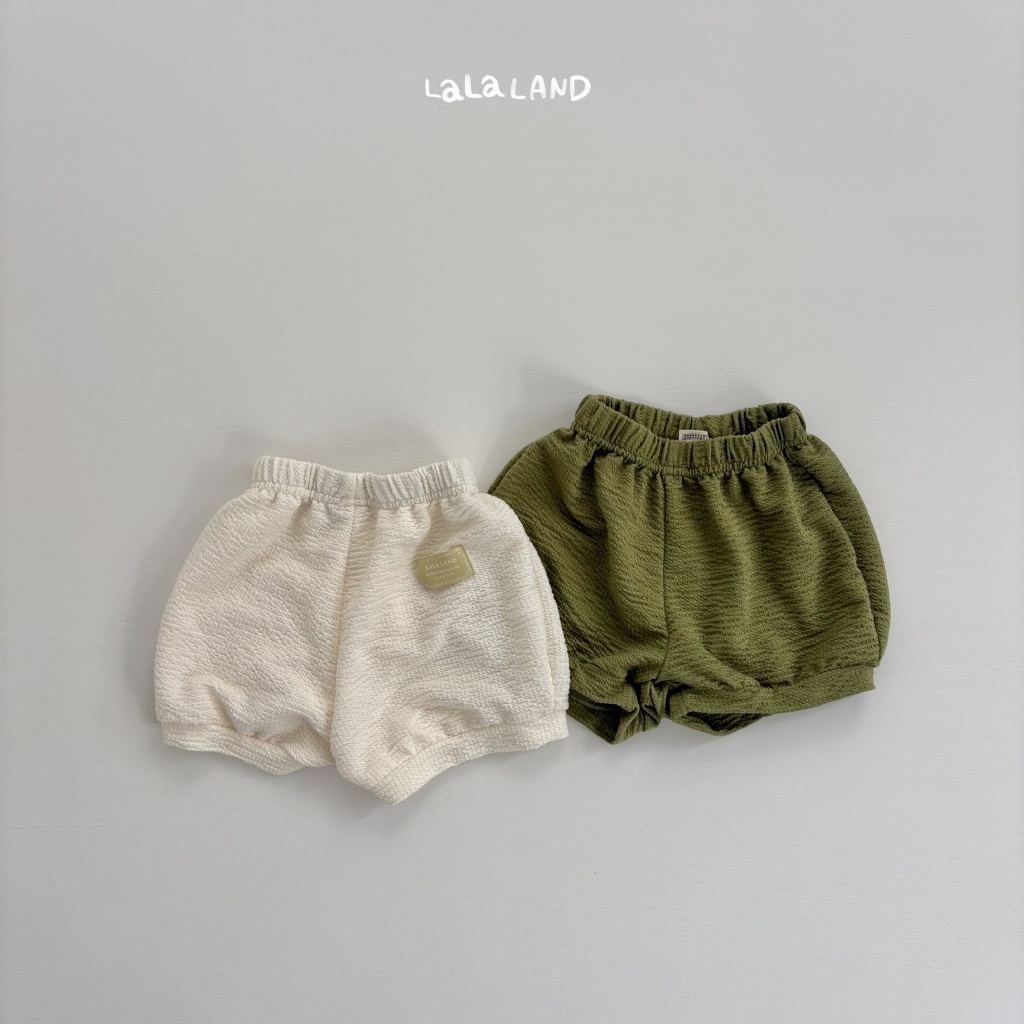 韓國🇰🇷LALA LAND 紋理燈籠短褲(XS-XL)