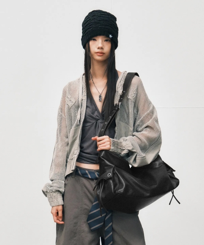 （預購） SQUARELINE Sloan 鉚釘皮帶機車包