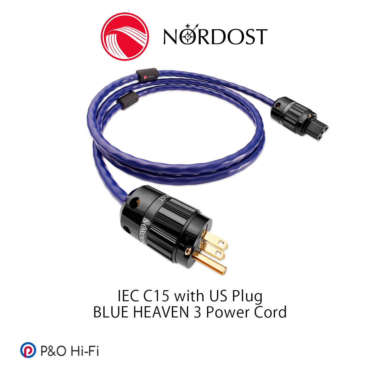 NORDOST BLUE HEAVEN 3 電源線 (美式/英式)