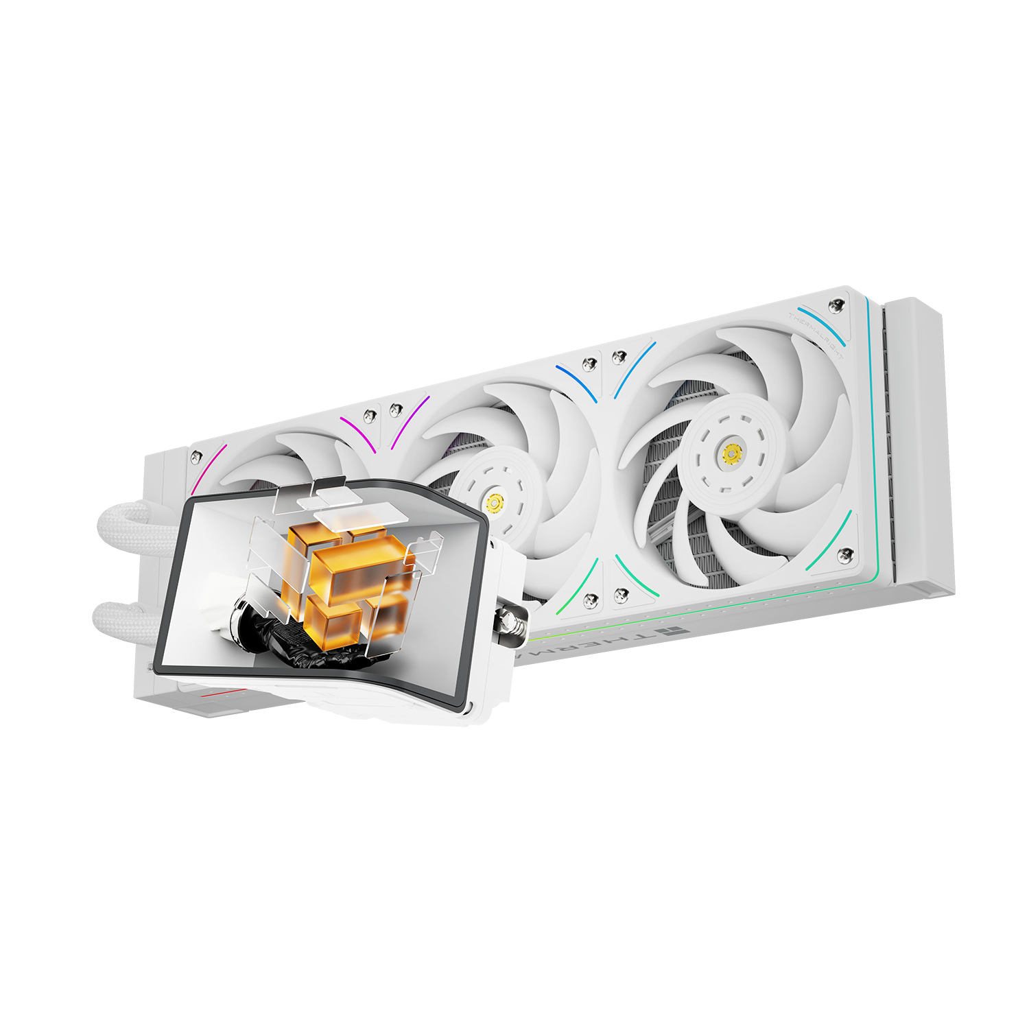 Thermalright Wonder Vision 360 UB ARGB-白色 水冷散熱器