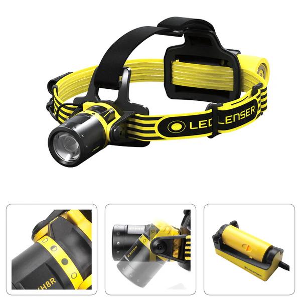 Ledlenser EXH8R Rechargeable ATEX Zone 1/20 LED Headlamp 501017