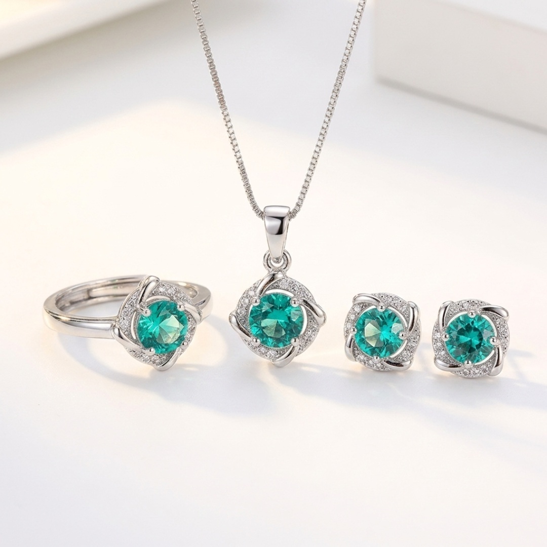 Y267綠鉆吊墜(A79)