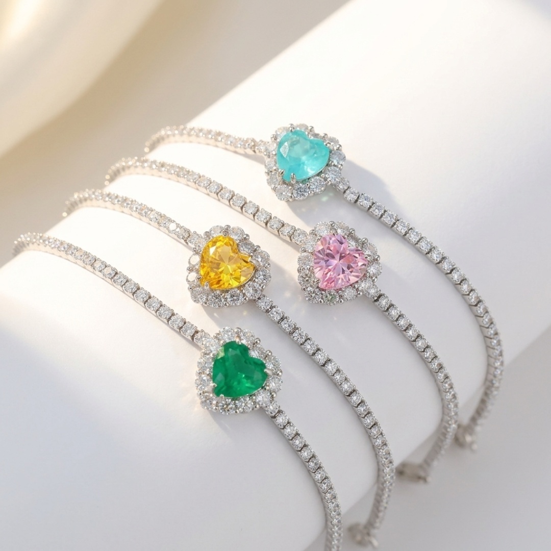 Y145祖母綠手鏈(A68)