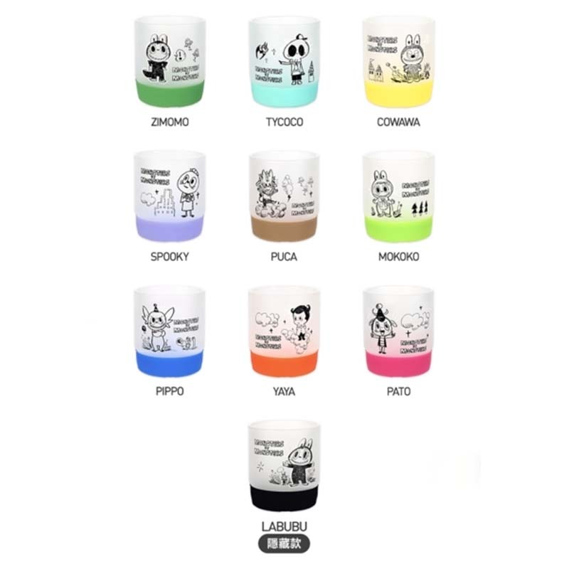 【盲盒】Pop Mart 泡泡瑪特 THE MONSTERS十周年系列MINI杯 杯子 P-01202810342 [台灣現貨]