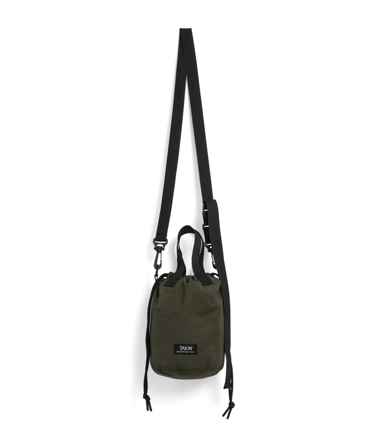 TAION NON DOWN MOUNTAIN BUCKET BAG TAION-DS01MT D.OLIVE