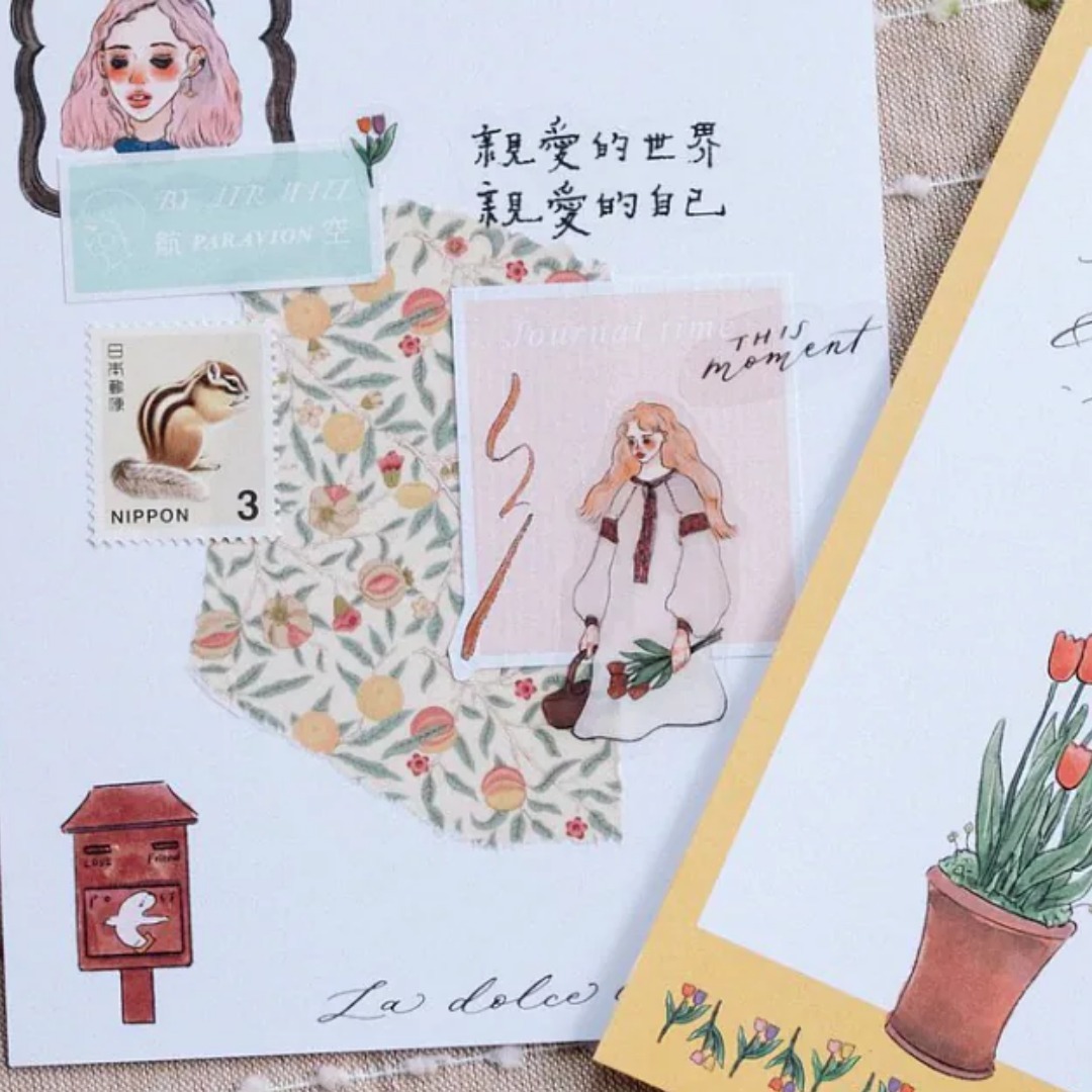 園丁女孩 明信片｜甜蜜生活 la dolce vita 臺灣