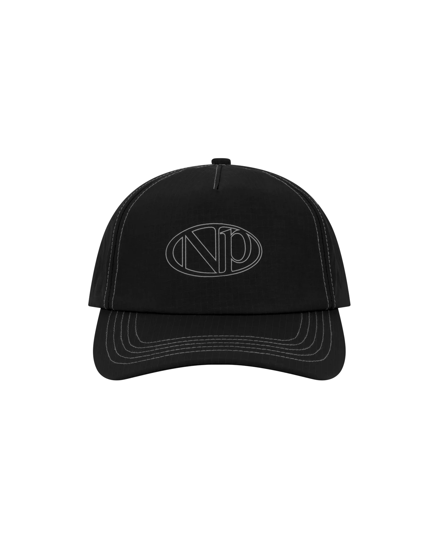 No Problemo｜NP Contrast Cap "BLACK"