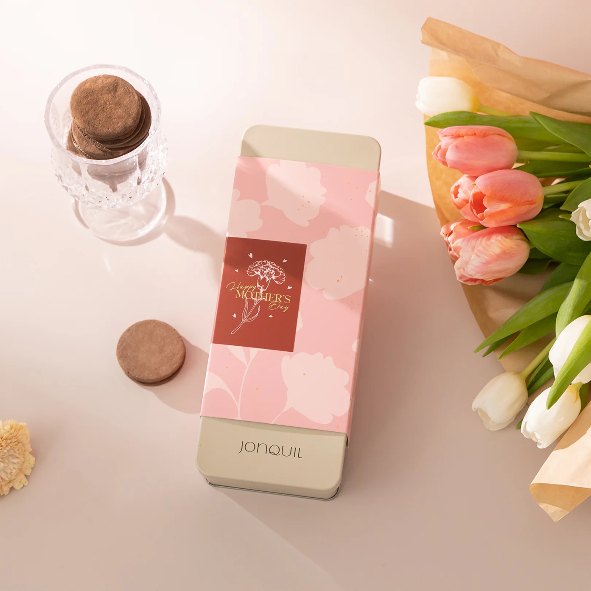 【 5/1收單 】Jonquil X 辻利茶舗TSUJIRI 濃醇抹茶小圓餅(奶素)10片組