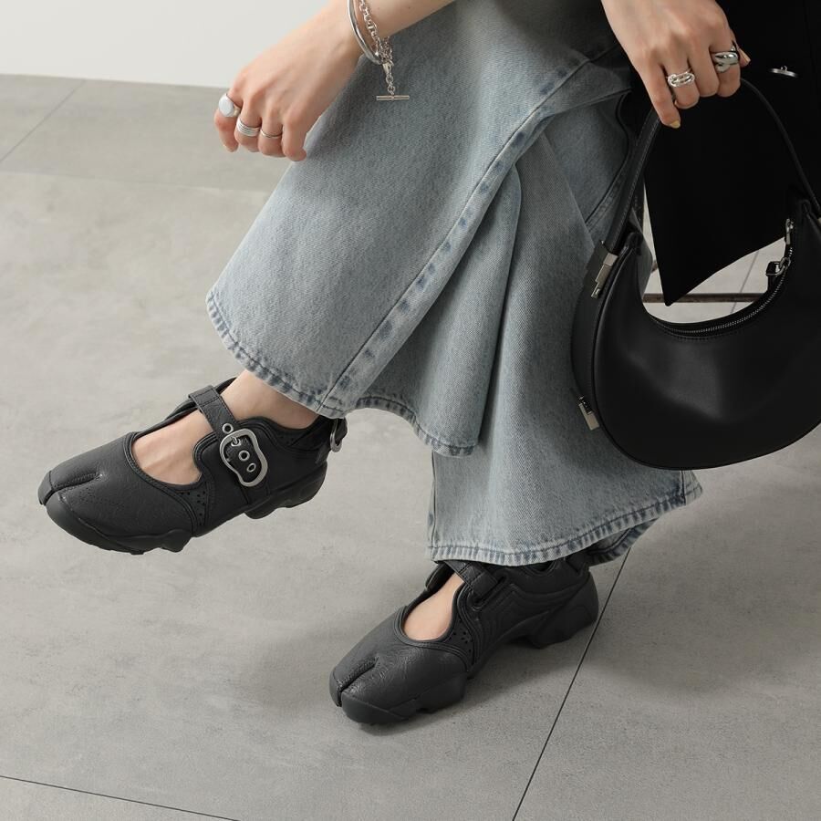 Nike Air Rift LTR 日本限定 黑色 皮革 蝴蝶 五金 瑪莉珍 分趾鞋 忍者鞋 IR5863-060