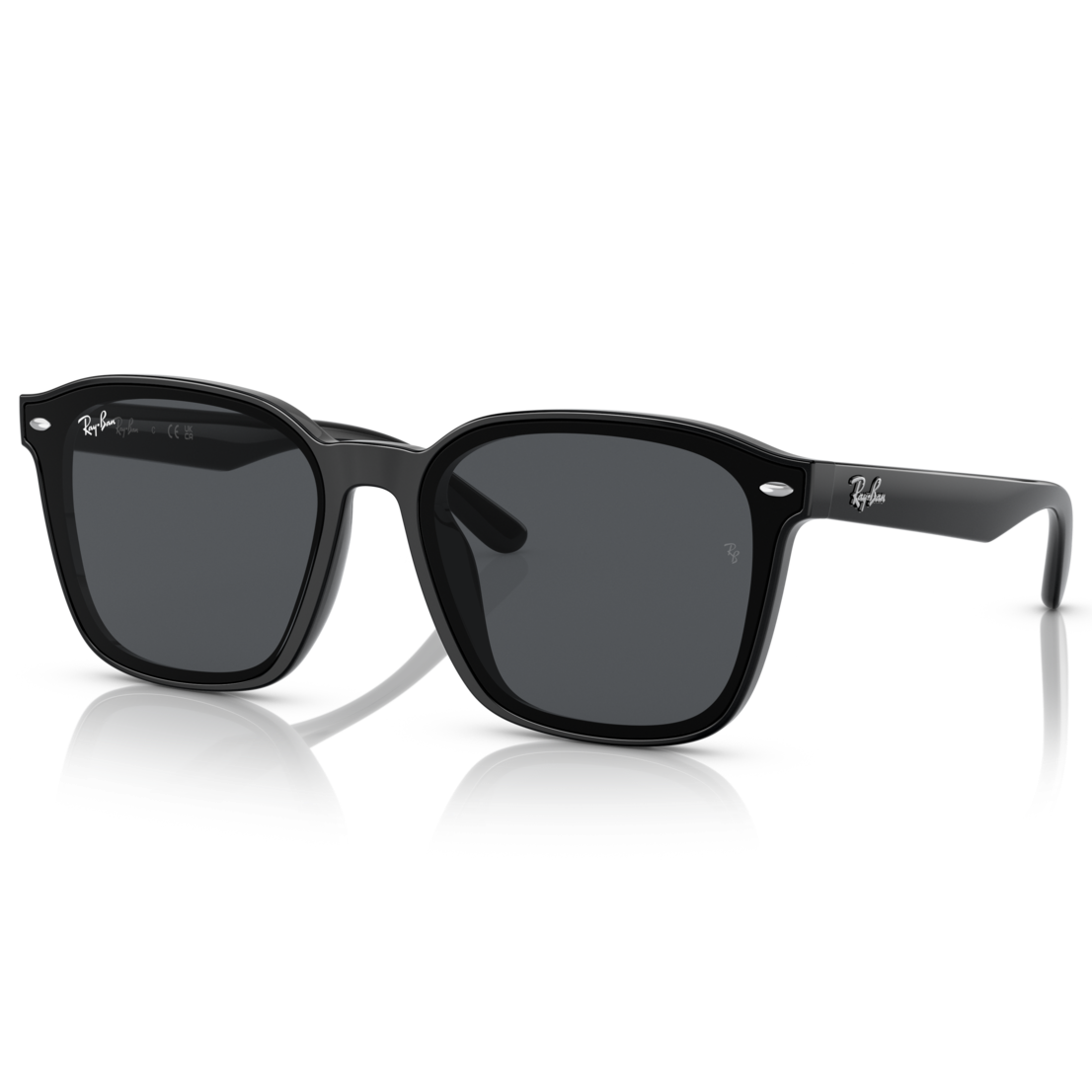 【RayBan】RB4392D 601/87-66mm 方框太陽眼鏡 #茄子蛋阿斌配戴款