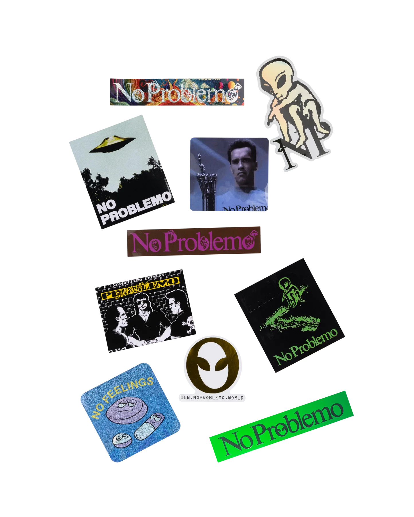 No Problemo｜Sticker Pack "Multi"