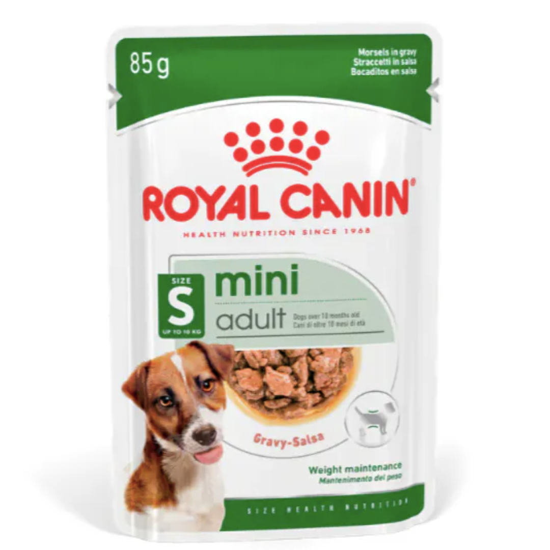 Royal Canin - 狗濕糧 - 小型成犬營養主食濕糧 (肉汁) 85G (12包)