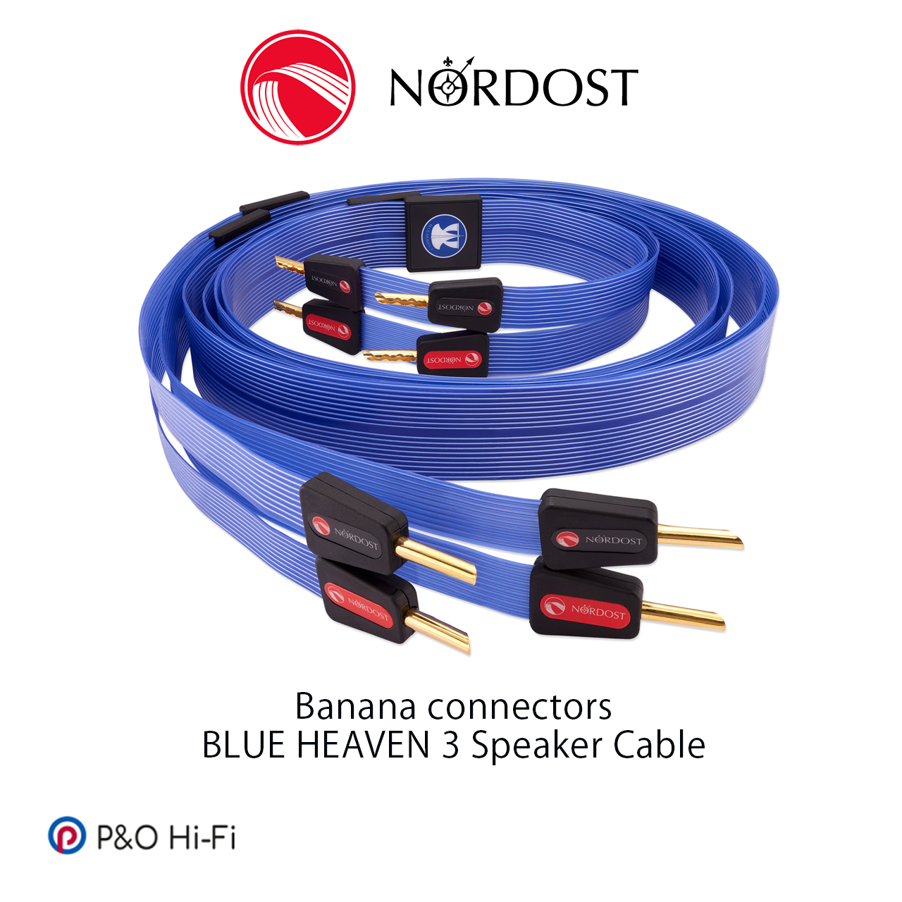 NORDOST BLUE HEAVEN 3 喇叭線 (蕉插) (一對)