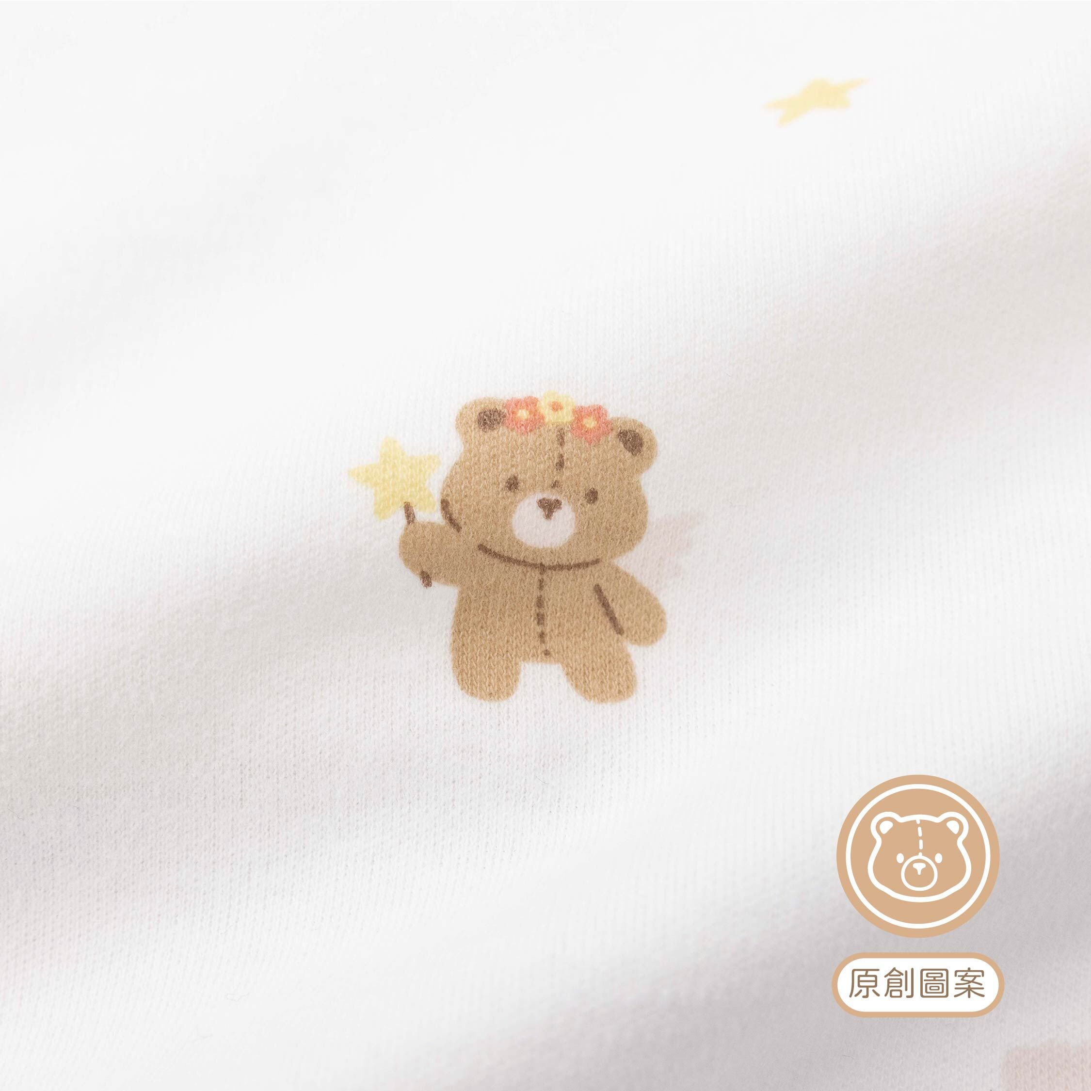 MIT原創純棉天使小熊靜音肚圍(JB0571)