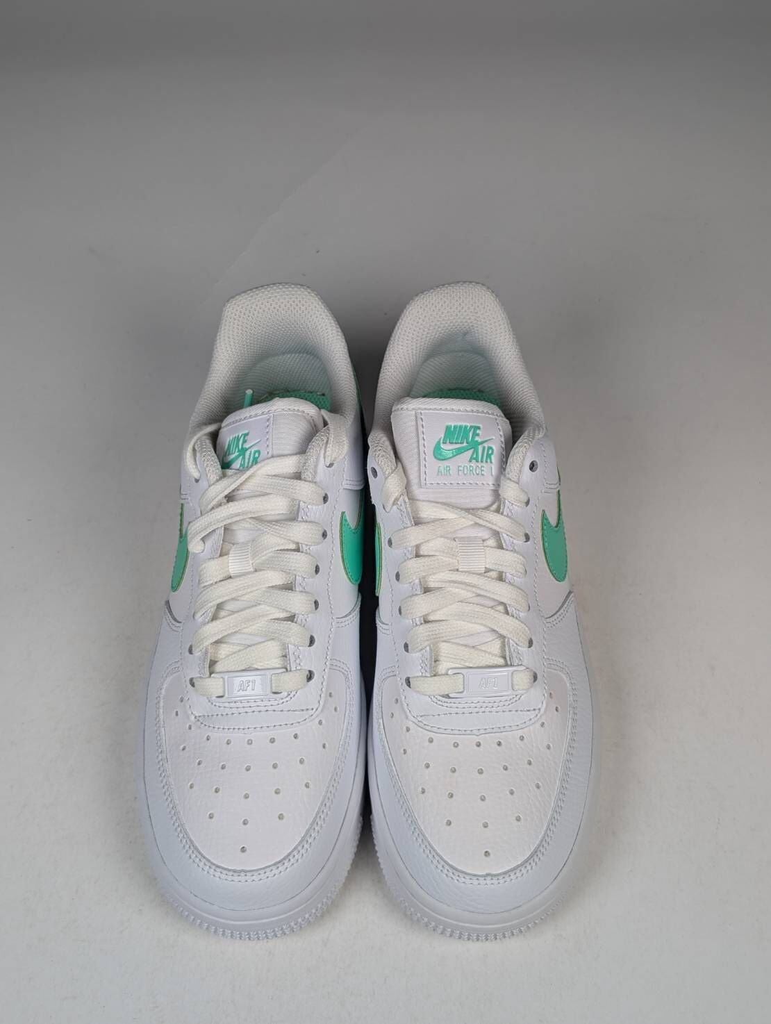 微瑕疵-左腳中底,鞋面泛黃 315115-164 W6 NIKE AIR FORCE 1 AF1 TIFFANY 薄荷綠