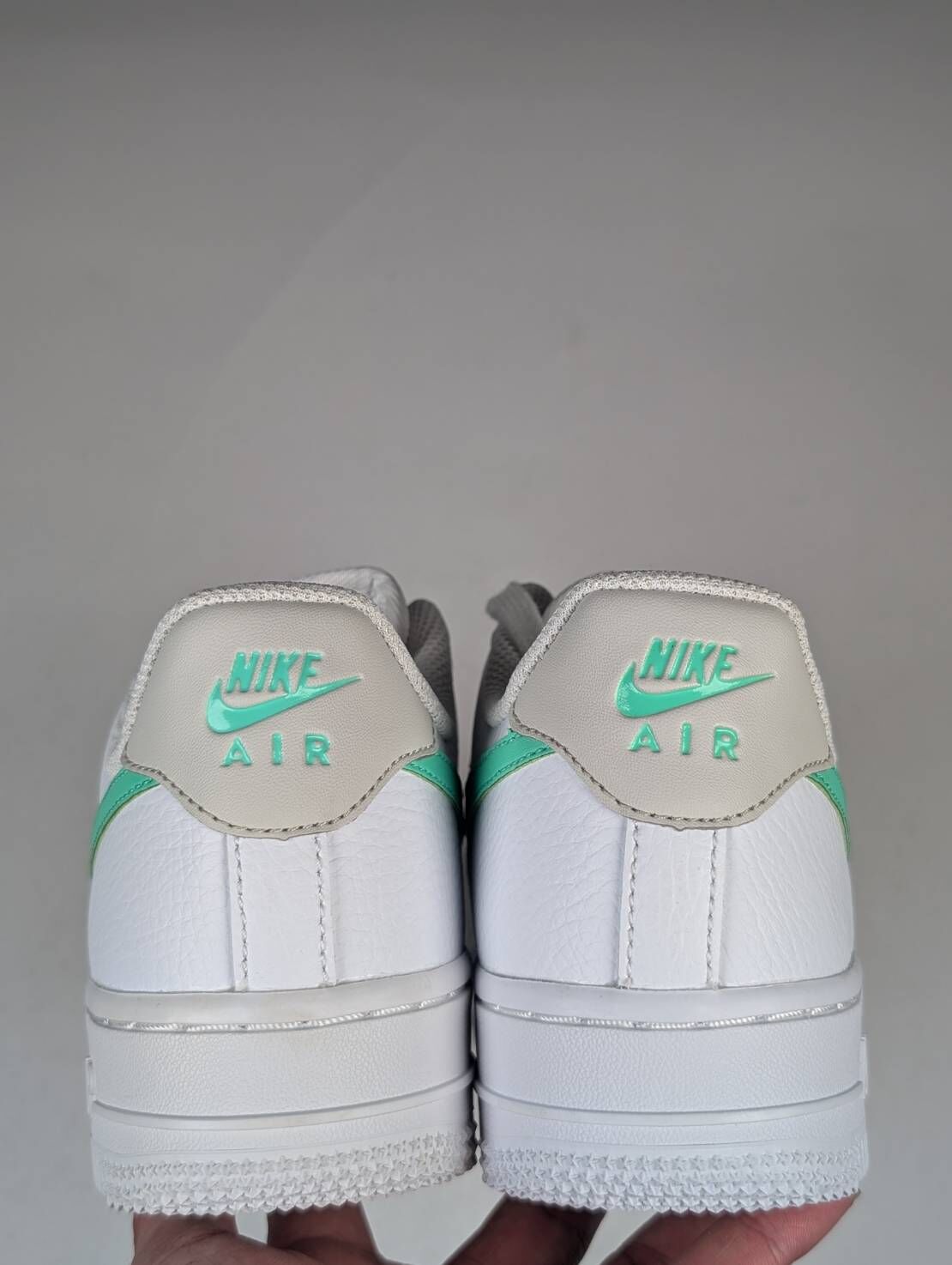 微瑕疵-左腳中底,鞋面泛黃 315115-164 W6 NIKE AIR FORCE 1 AF1 TIFFANY 薄荷綠