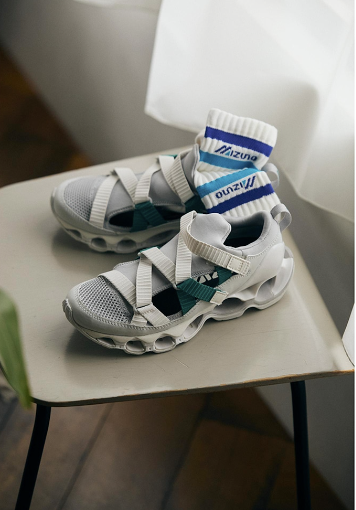 預訂|Mizuno Wave Prophecy Strap Light Gray Green D1GA251907