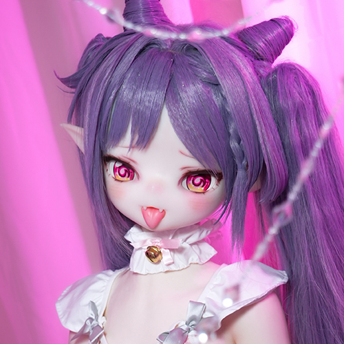 魔物姬娃娃 138cm 小胸 可晴 矽膠頭+TPE身體 mwgirl acg cartoon anime silicone sex doll