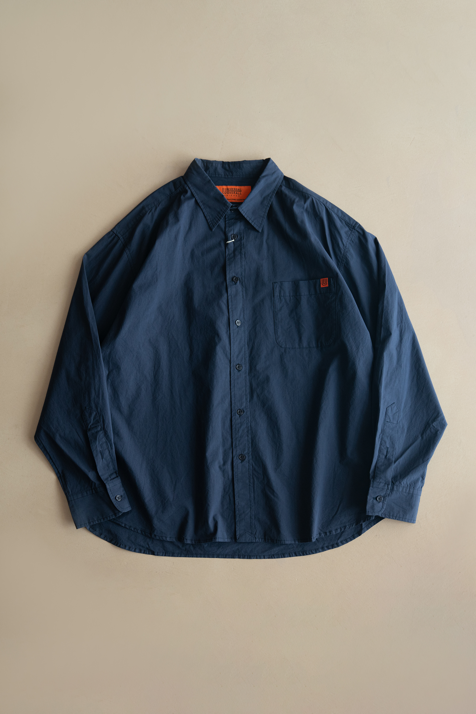 UNIVERSAL OVERALL BROAD REGULAR L/S SHIRT (2COL)
