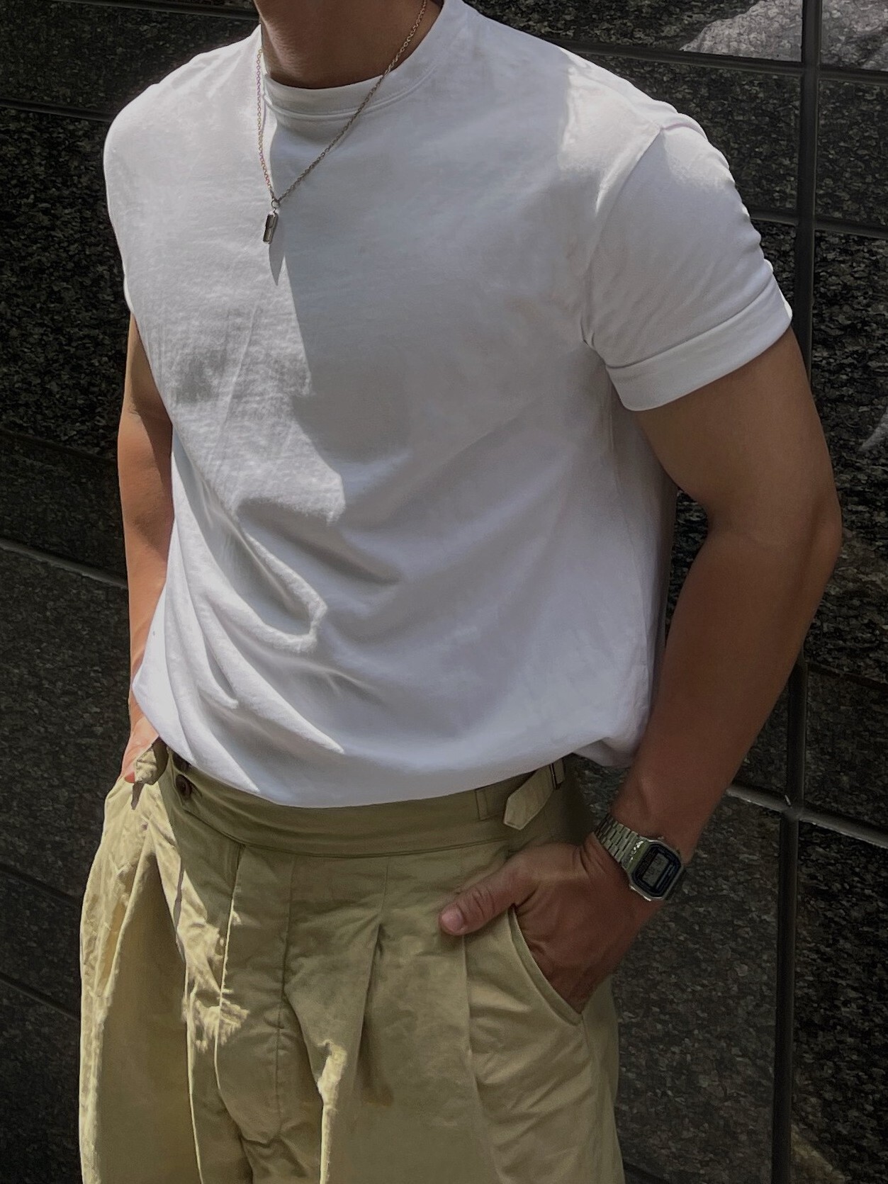 [1atm] 低領-Tshirt  project-003 design™ by 1atm