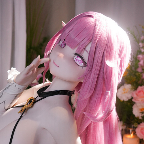 魔物姬娃娃 138cm 巨乳 愛莉 矽膠頭+TPE身體 mwgirl acg cartoon anime silicone sex doll