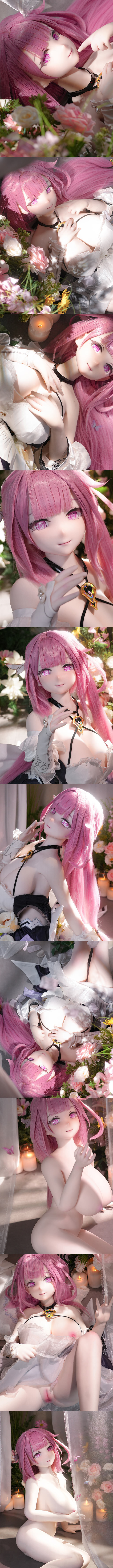 魔物姬娃娃 138cm 巨乳 愛莉 矽膠頭+TPE身體 mwgirl acg cartoon anime silicone sex doll